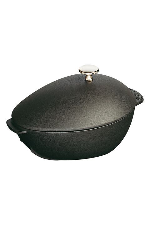Cast Iron 2-Quart Mussel Pot