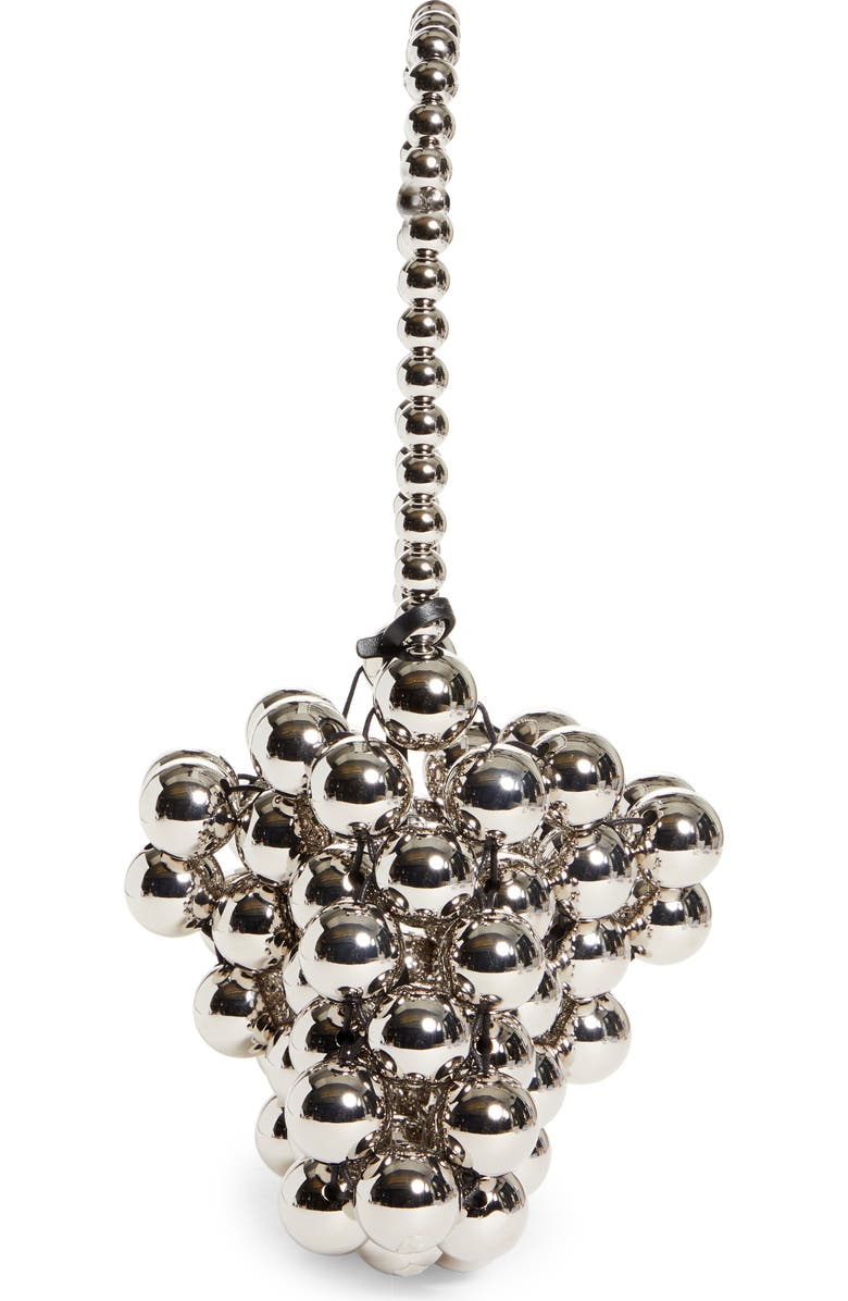 Jil Sander Sphere Beaded Top Handle Bag, Alternate, color,