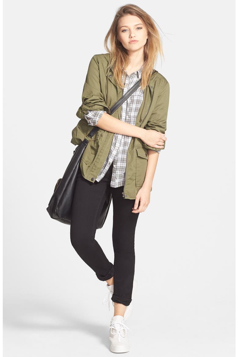 Plaid Shirt, Alternate, color, GREY STEEPLE WHISPER PLAID