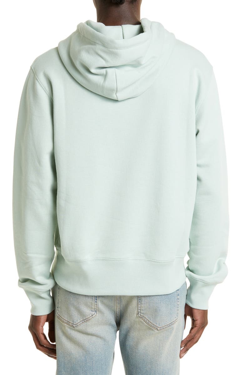 Acne Studios Face Logo Organic Cotton Hoodie, Alternate, color,