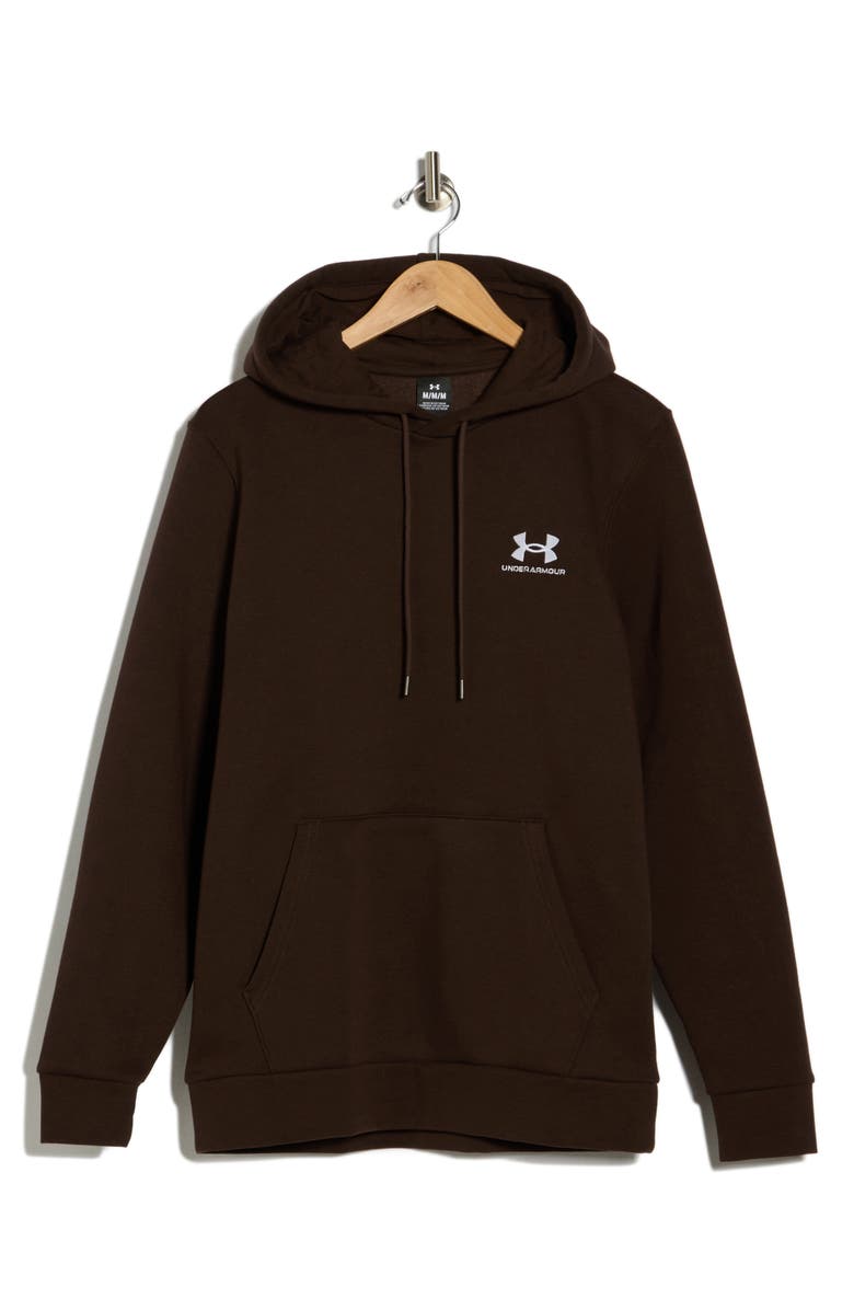 Under Armour UA Icon Fleece Hoodie, Alternate, color, Kona Brown