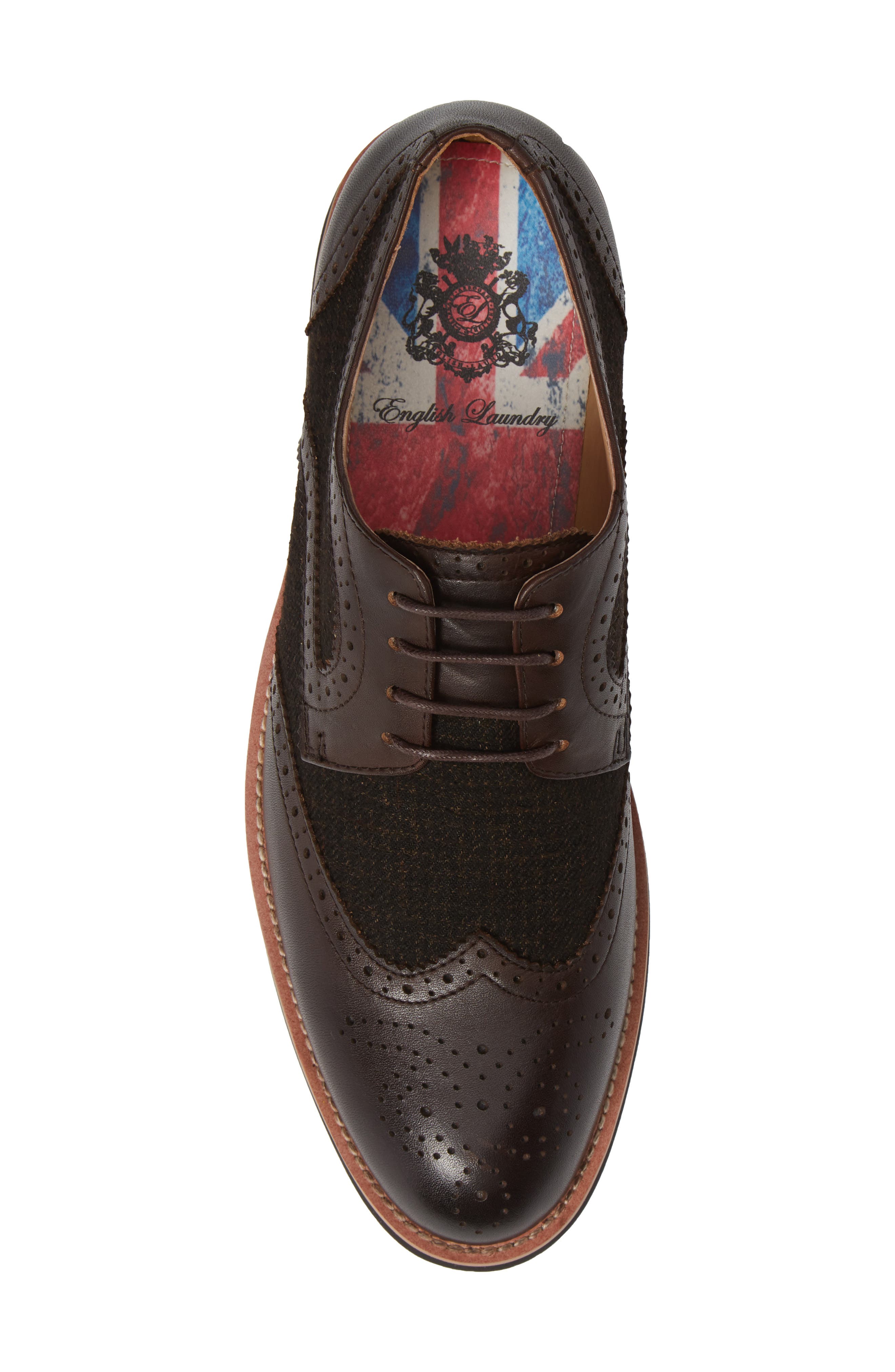 English Laundry Bolton Wingtip, Alternate, color, 