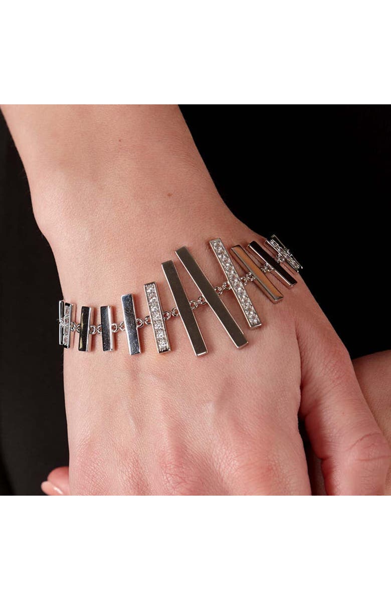 Lucy Quartermaine Key Bracelet, Alternate, color, Sterling Silver