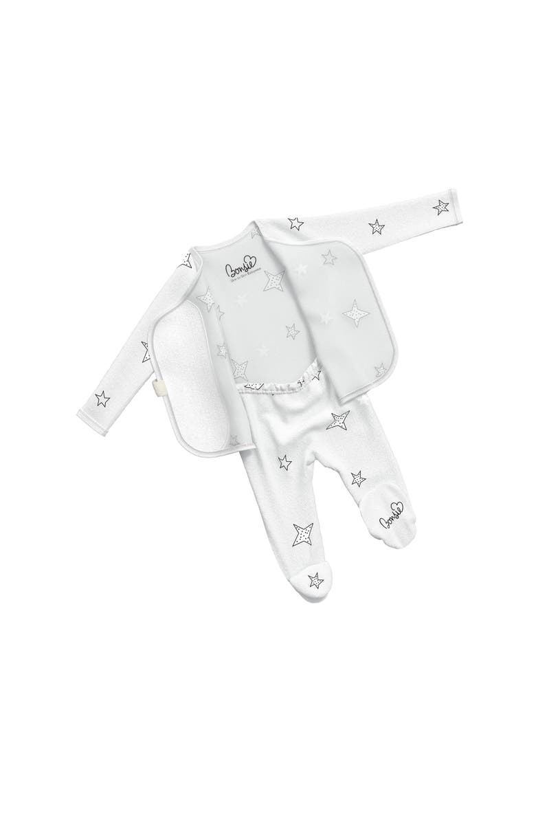 Bonsie Baby Skin to Skin Girl or Boy, Footie, Alternate, color, Stars