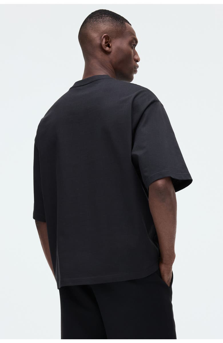 H&M Oversized Fit Printed T-shirt, Alternate, color, Black/Nba