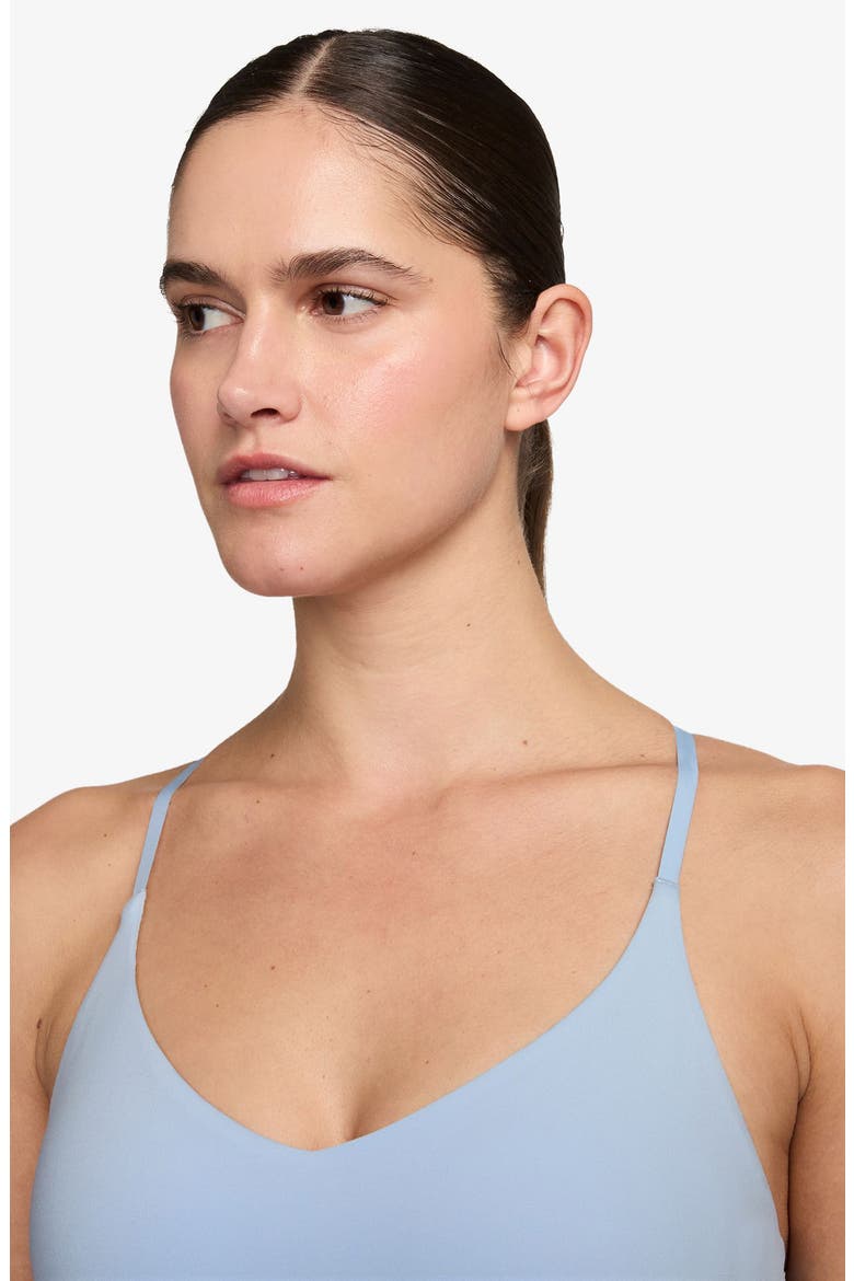 Indy Light Support Padded Adjustable Sports Bra, Alternate, color, HYDROGEN BLUE