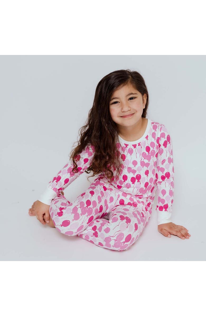 Norani Kids Organic Two-Piece Pajama Set, Alternate, color, 