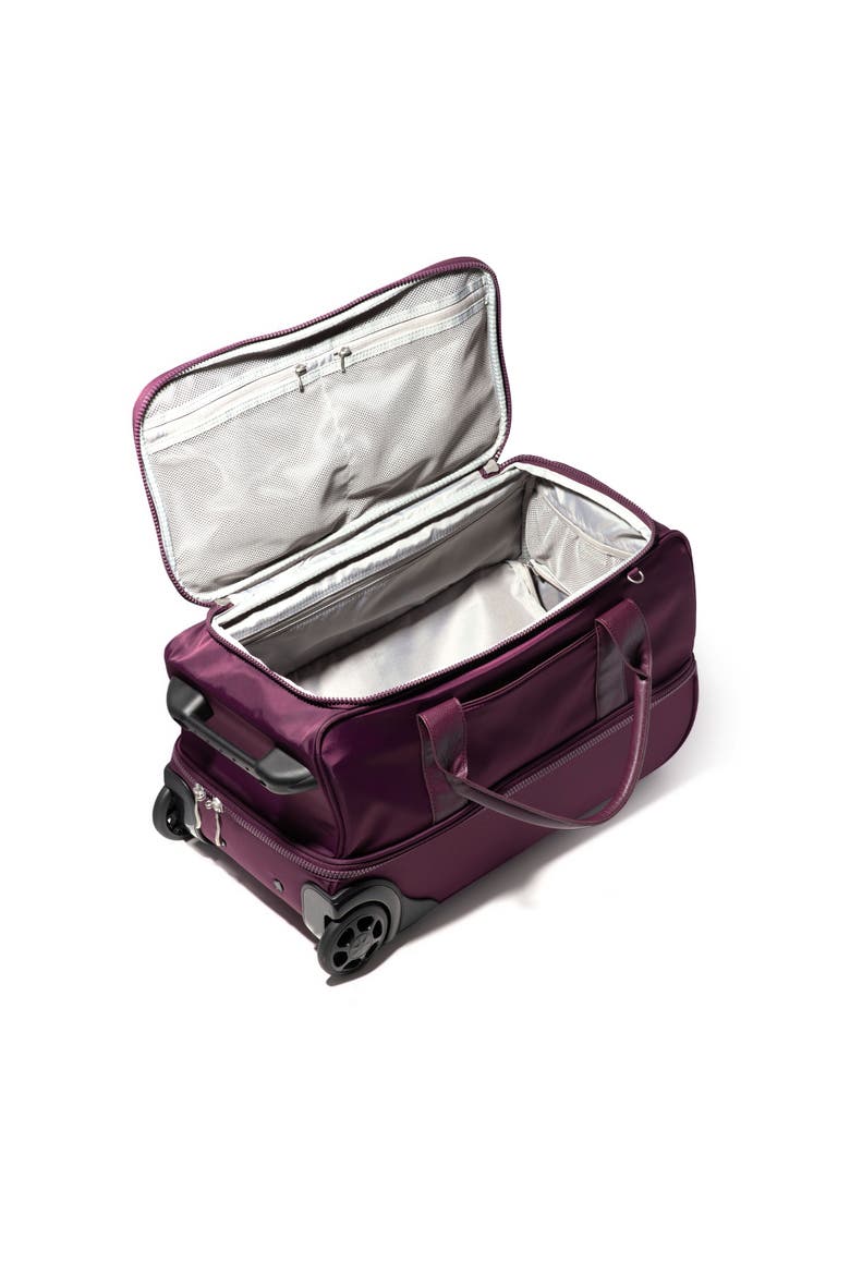 Gramercy Carry-On Travel Roller Duffel Bag, Alternate, color, Mulberry Twill