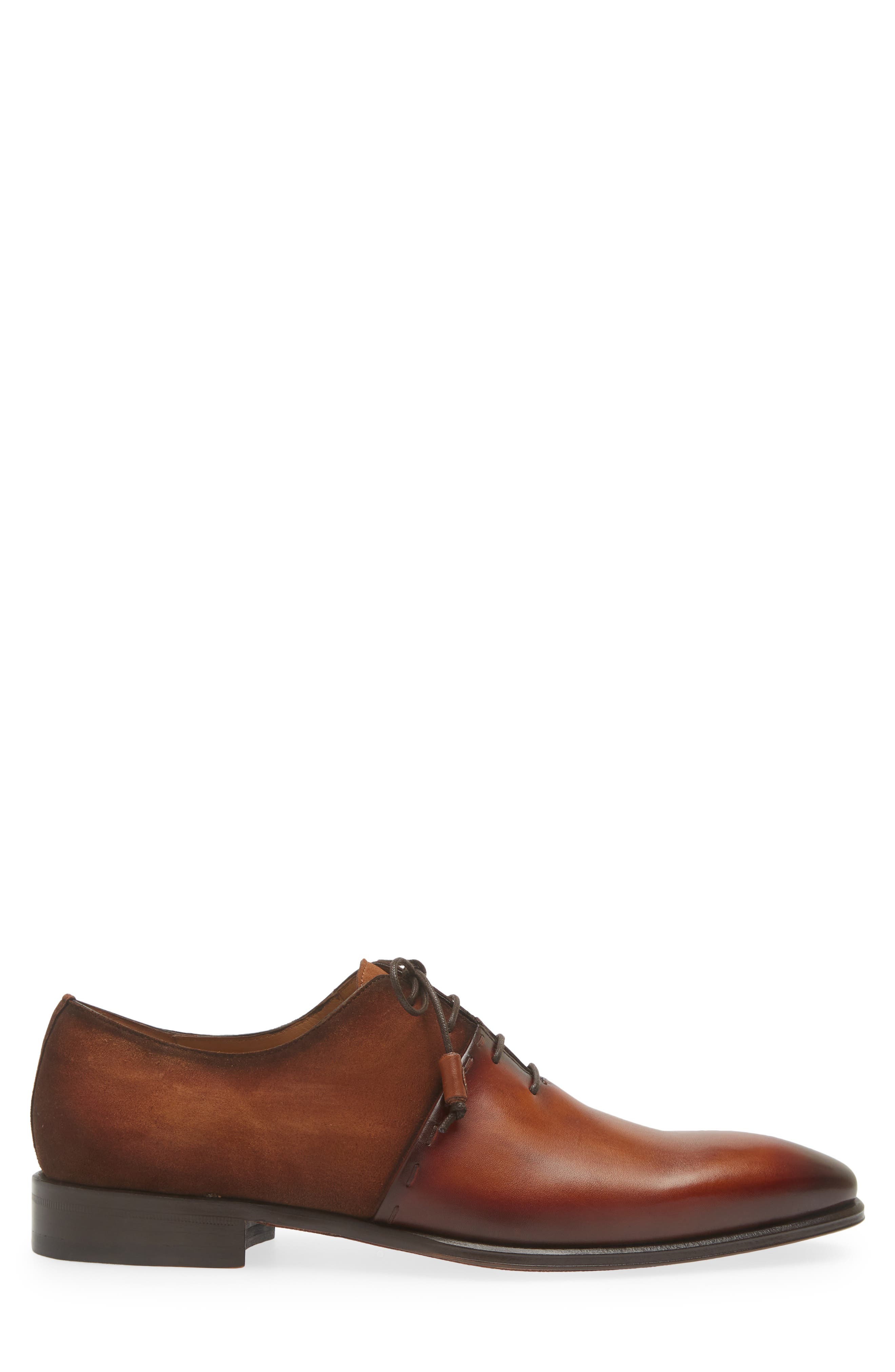 Mezlan Colomer Oxford, Alternate, color, Cognac Rust/ Sport