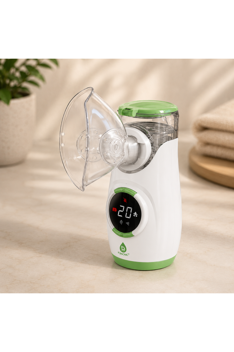 Portable Ultrafine Mesh Nebulizer, Alternate, color, White