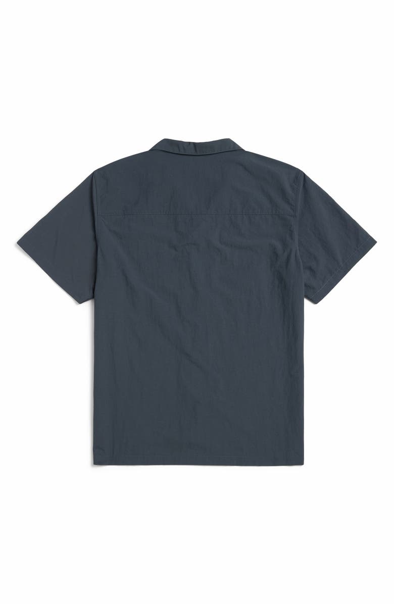 AUTO-REPLY<sup>™</sup> Alex Nylon Camp Shirt, Alternate, color, Granite
