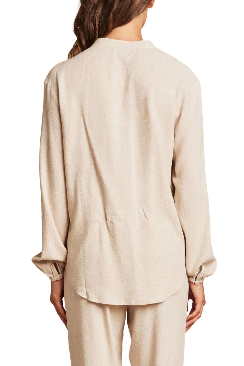 Malibu Collection® Sleep Top, Alternate, color, HEATHER BISQUE