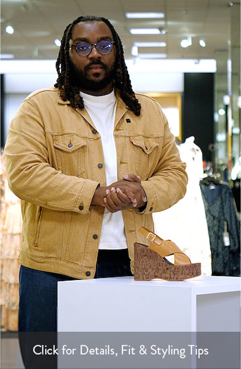 Vogue Platform Wedge Sandal, sales video thumbnail