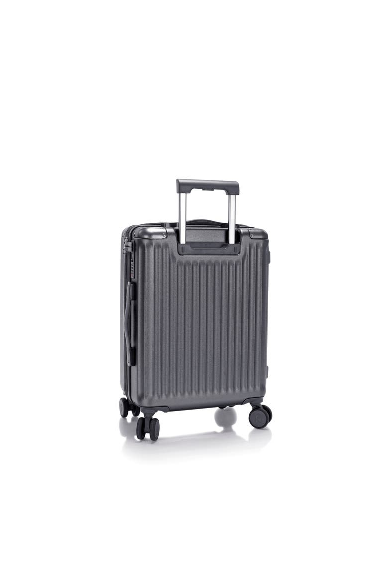 Luxe 21 Inch Carry-on Luggage, Alternate, color, Gunmetal