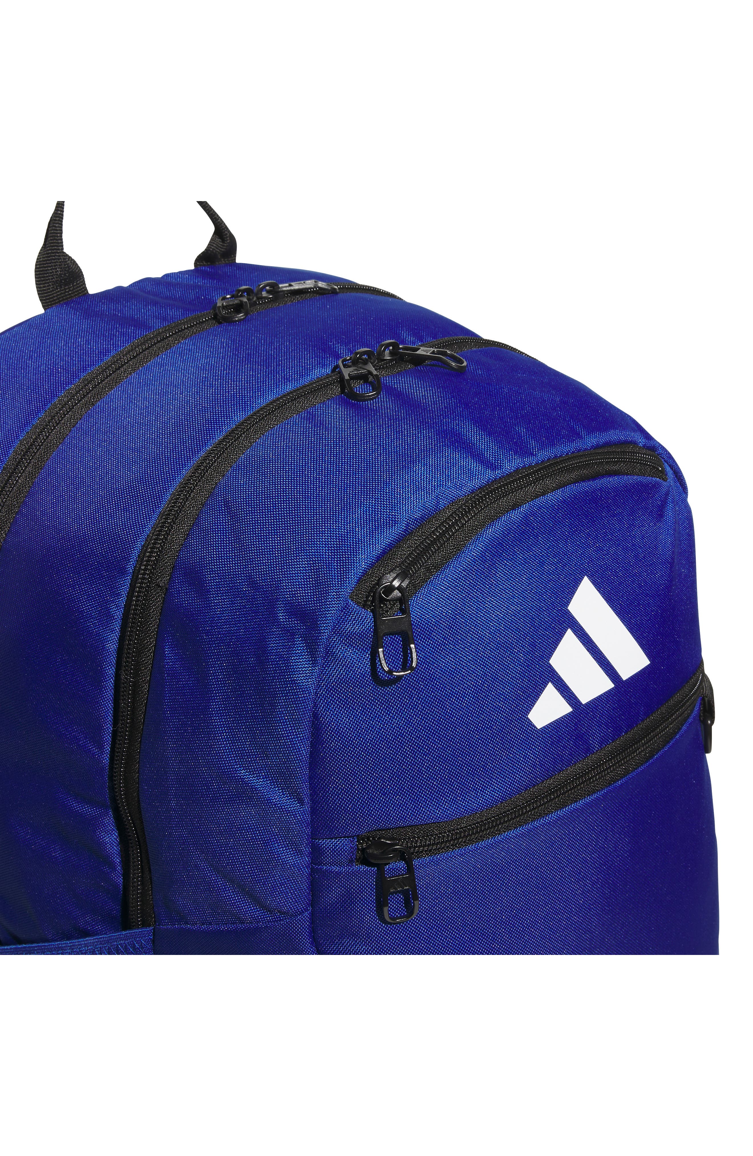 adidas Kids' Striker 3 Backpack, Alternate, color, Team Royal Blue