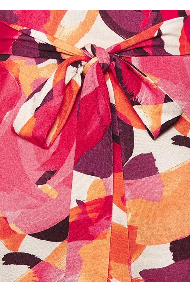 LASCANA Women's Handkerchief Hem Dress, Alternate, color, Pink-Printed