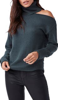 PAIGE Raundi Cold Shoulder Turtleneck Sweater