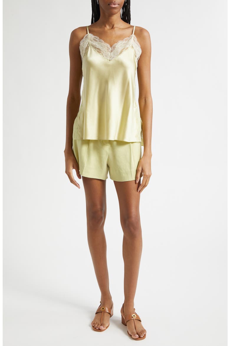 Johanan Lace Trim Camisole, Alternate, color, PISTACHIO