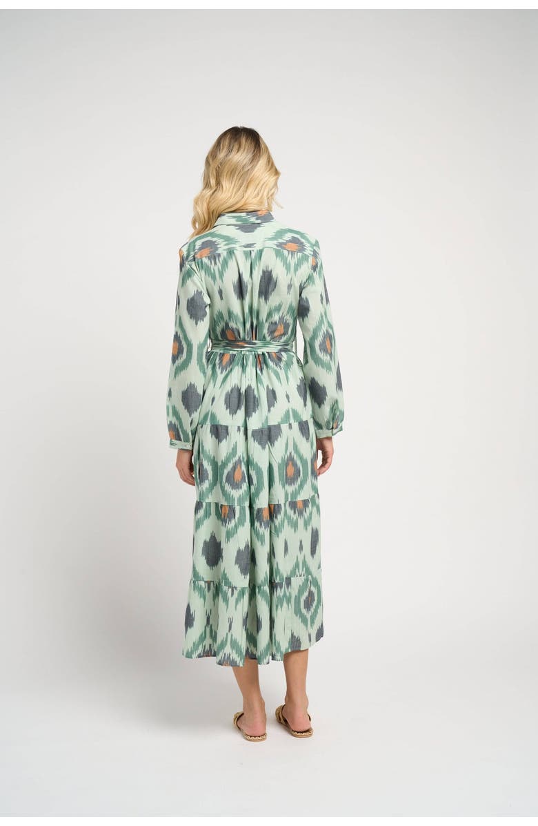 GUADALUPE DESIGN Ariel Ikat Dress, Alternate, color, 