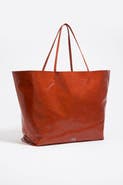 Bimba y Lola Leather Maxi Shopper Bag