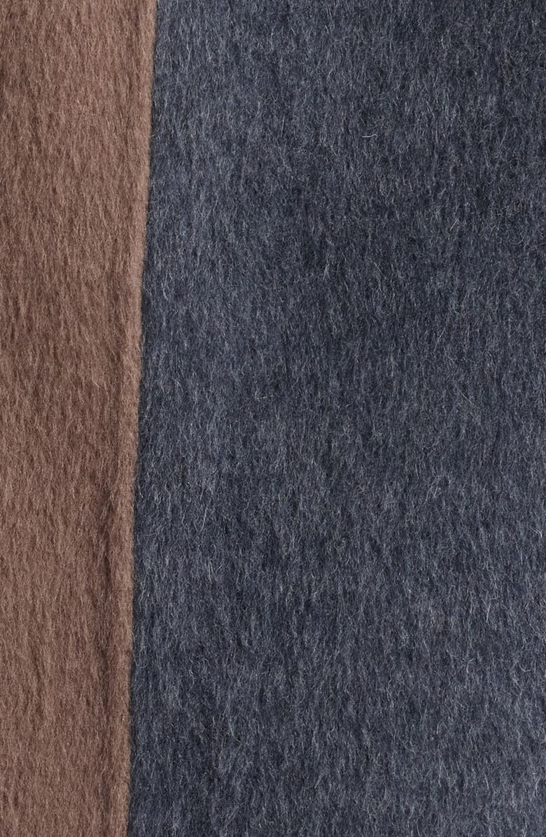 Rails Lore Two-Tone Wool Blend Coat, Alternate, color, Charcoal Mink Mix