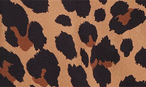 Balmain Animal Print Chest Pocket Shirt In Brown