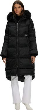 GORSKI Apres-Ski Long Coat With Detachable Trim