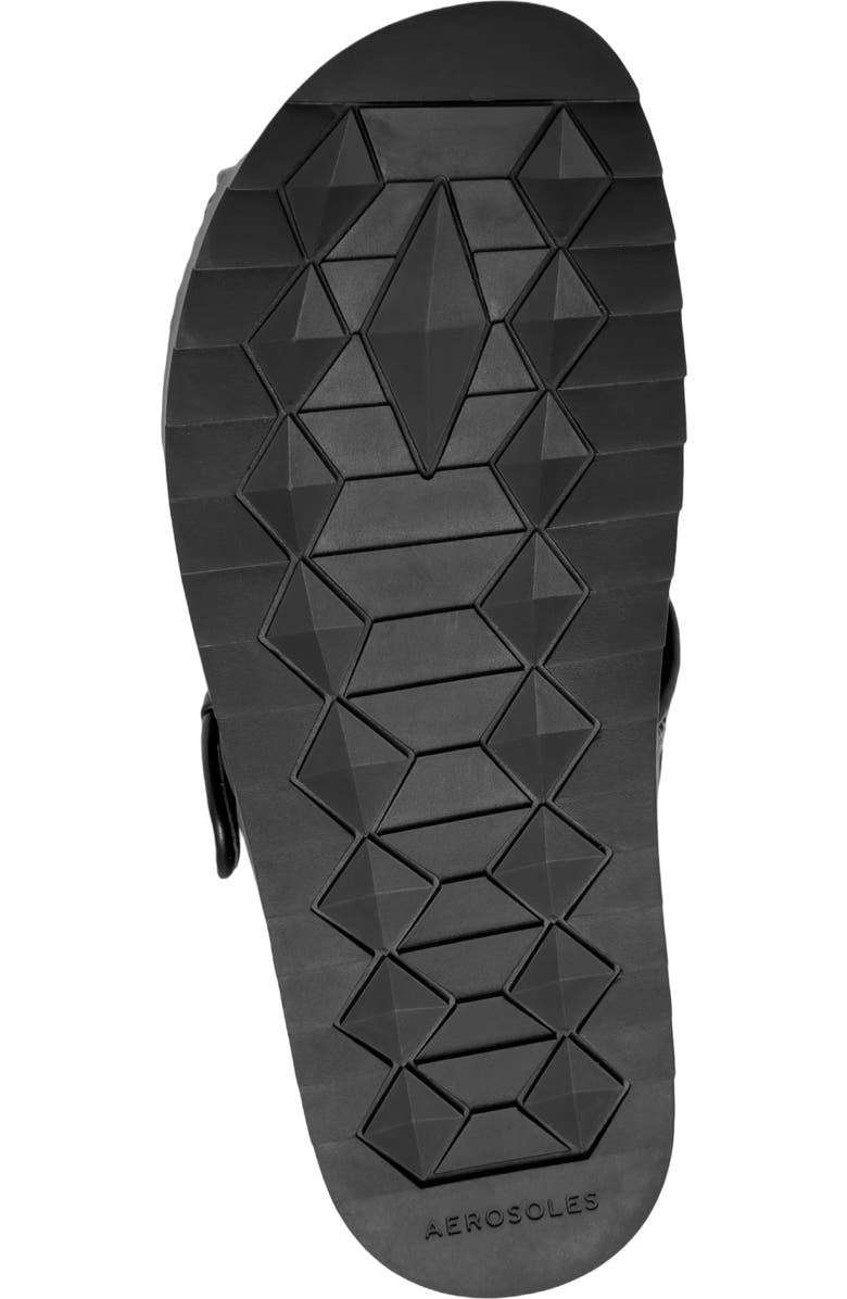 Aerosoles Liberty Woven Raffia Fisherman Mule, Alternate, color, Black Basket Raffia