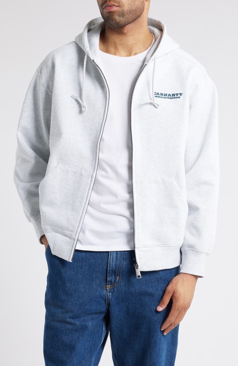 Carhartt Work In Progress Runaway Zip-Up Hoodie, Main, color, 