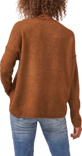 Exposed Seam Crewneck Sweater