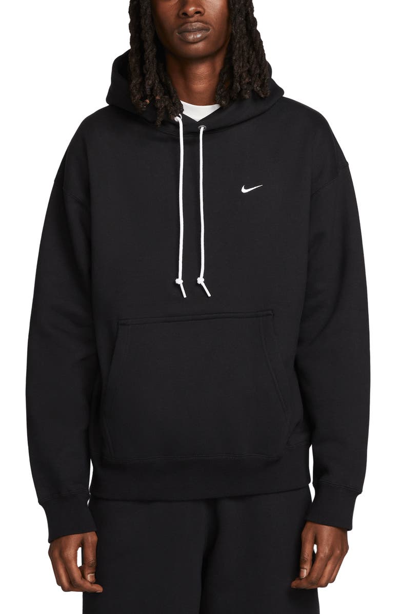 Nike Solo Swoosh Fleece Hoodie, Main, color,