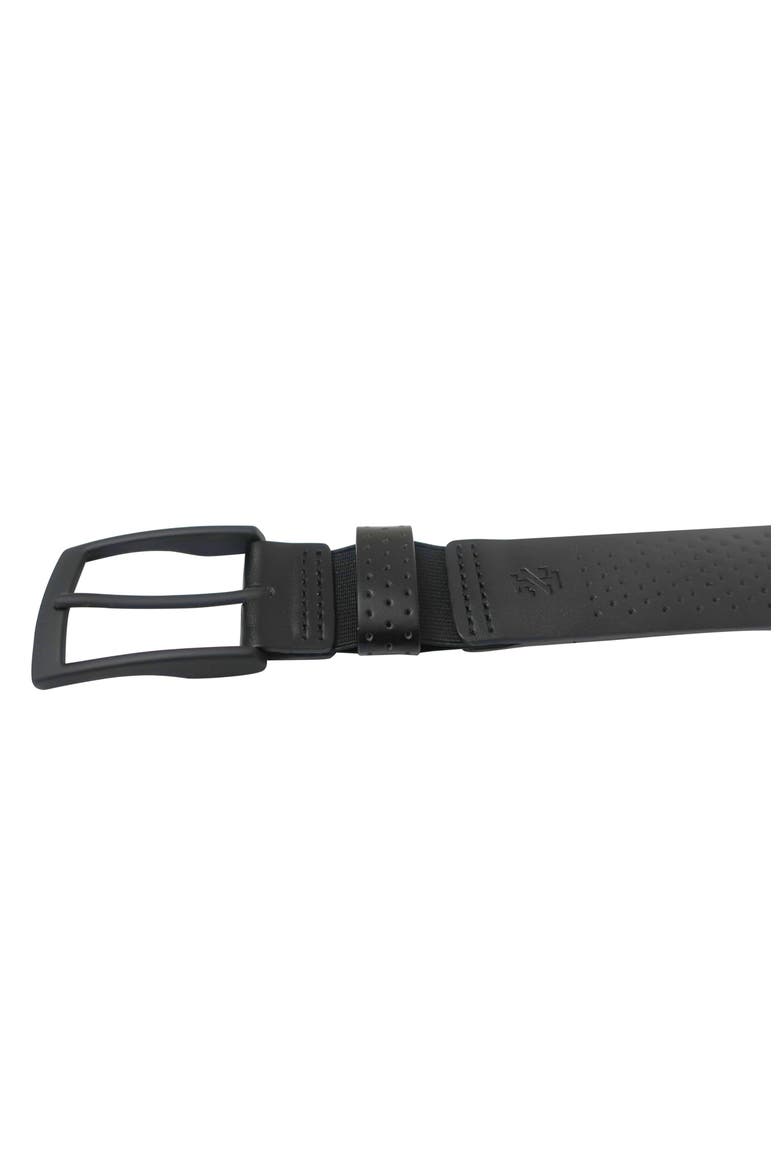 Comfort Stretch Perforated Leather Golf Belt, Alternate, color, Black