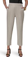 Donna Karan New York Linen Blend Straight Leg Ankle Pants