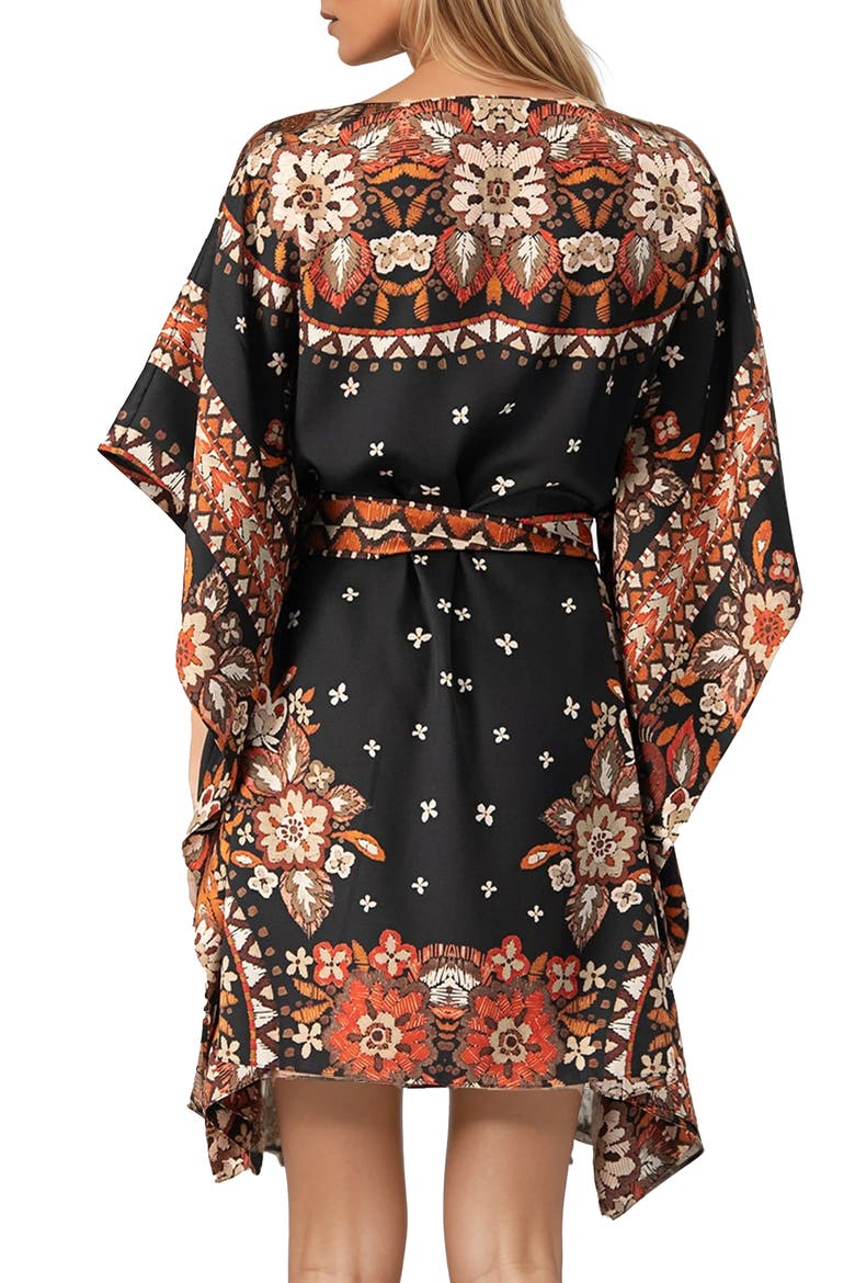 Short dress with ribbon, Alternate, color, Multicolor