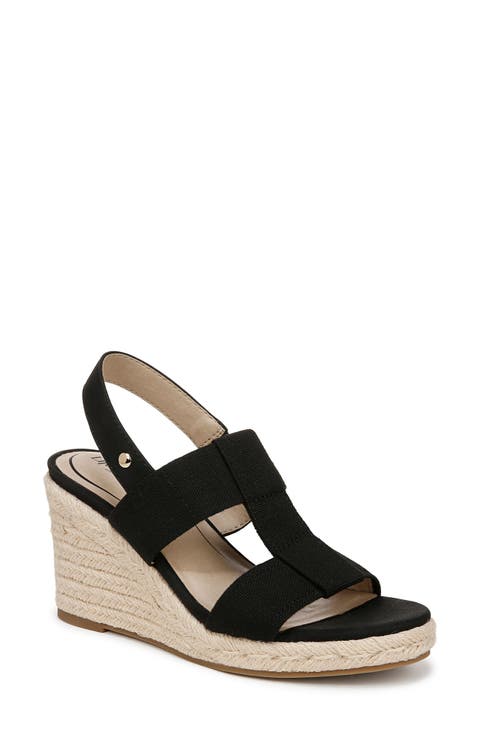 Tallulah Espadrille Slingback Platform Wedge Sandal (Women)