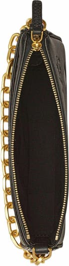 Aren Chain Crossbody in Maxi Monogram Leather