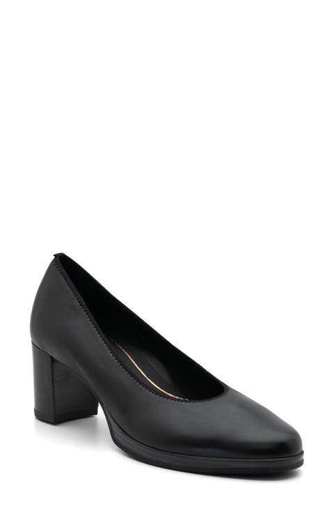 Block Heel Pump (Women)