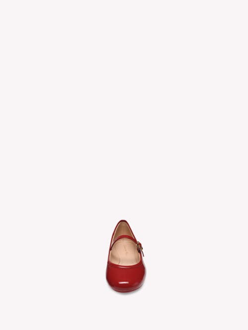 Shop Gianvito Rossi Carla Ballerina In Red