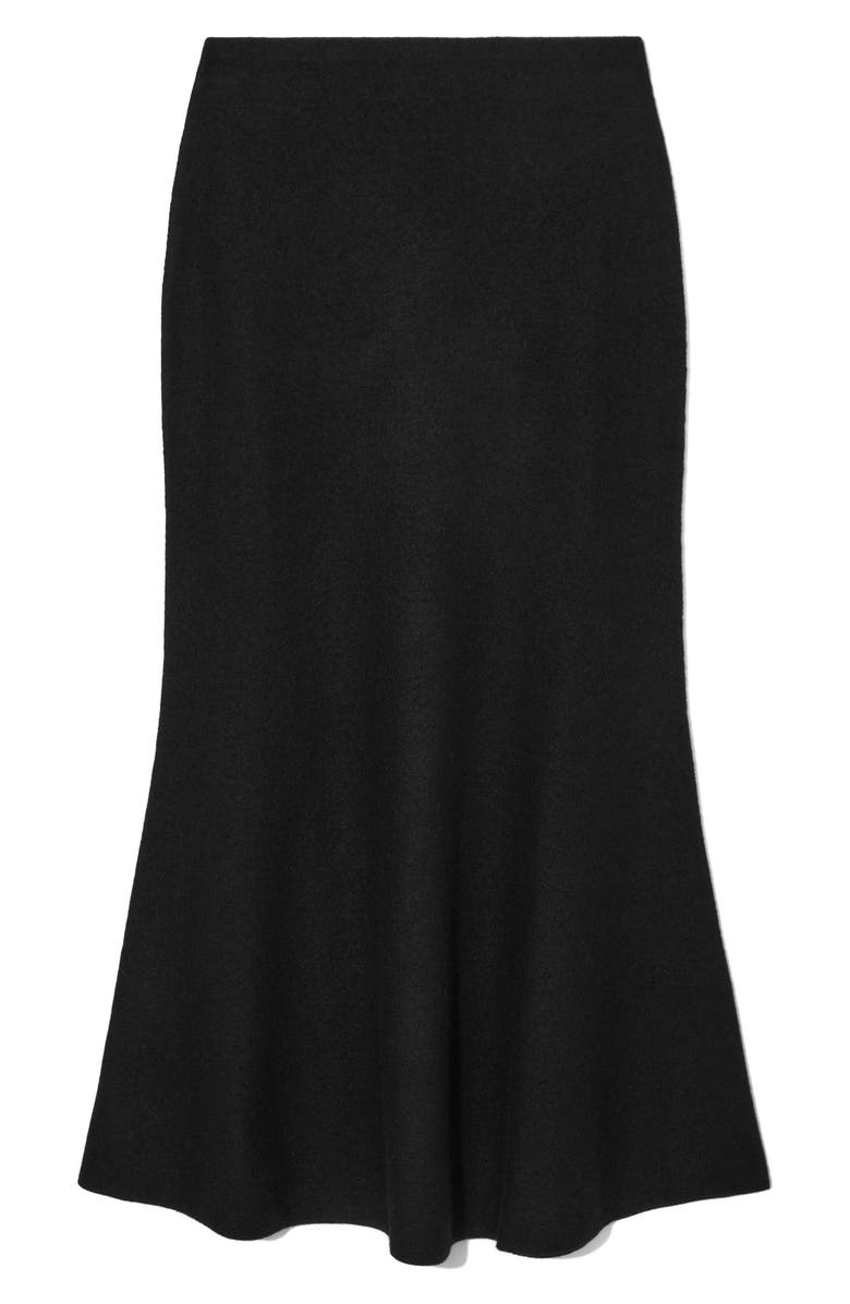 COS Trumpet Merino Wool Maxi Skirt, Alternate, color,