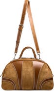 Dries Van Noten Suede Duffle Bag