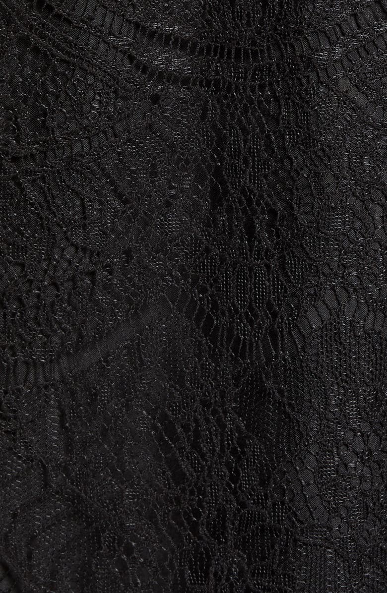 cupcakes and cashmere Jenevera Illusion Lace Top, Alternate, color, 