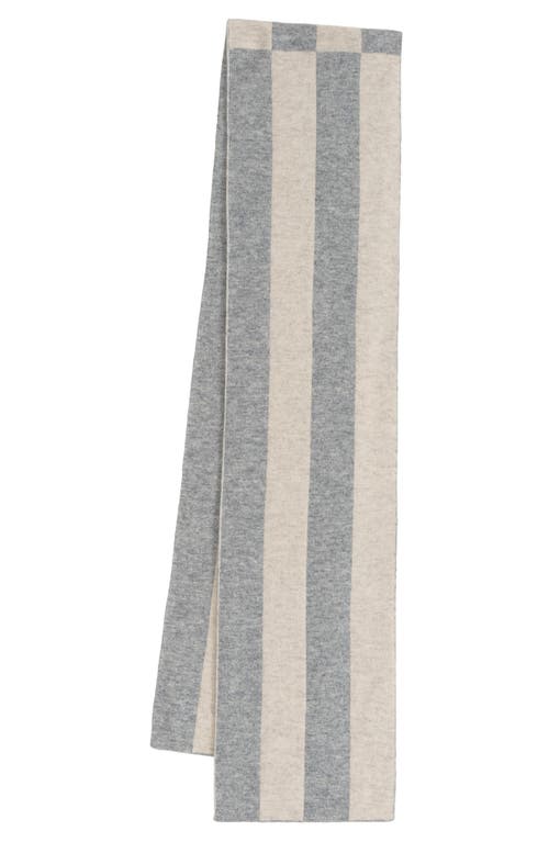 Echo Split Scarf In Brown