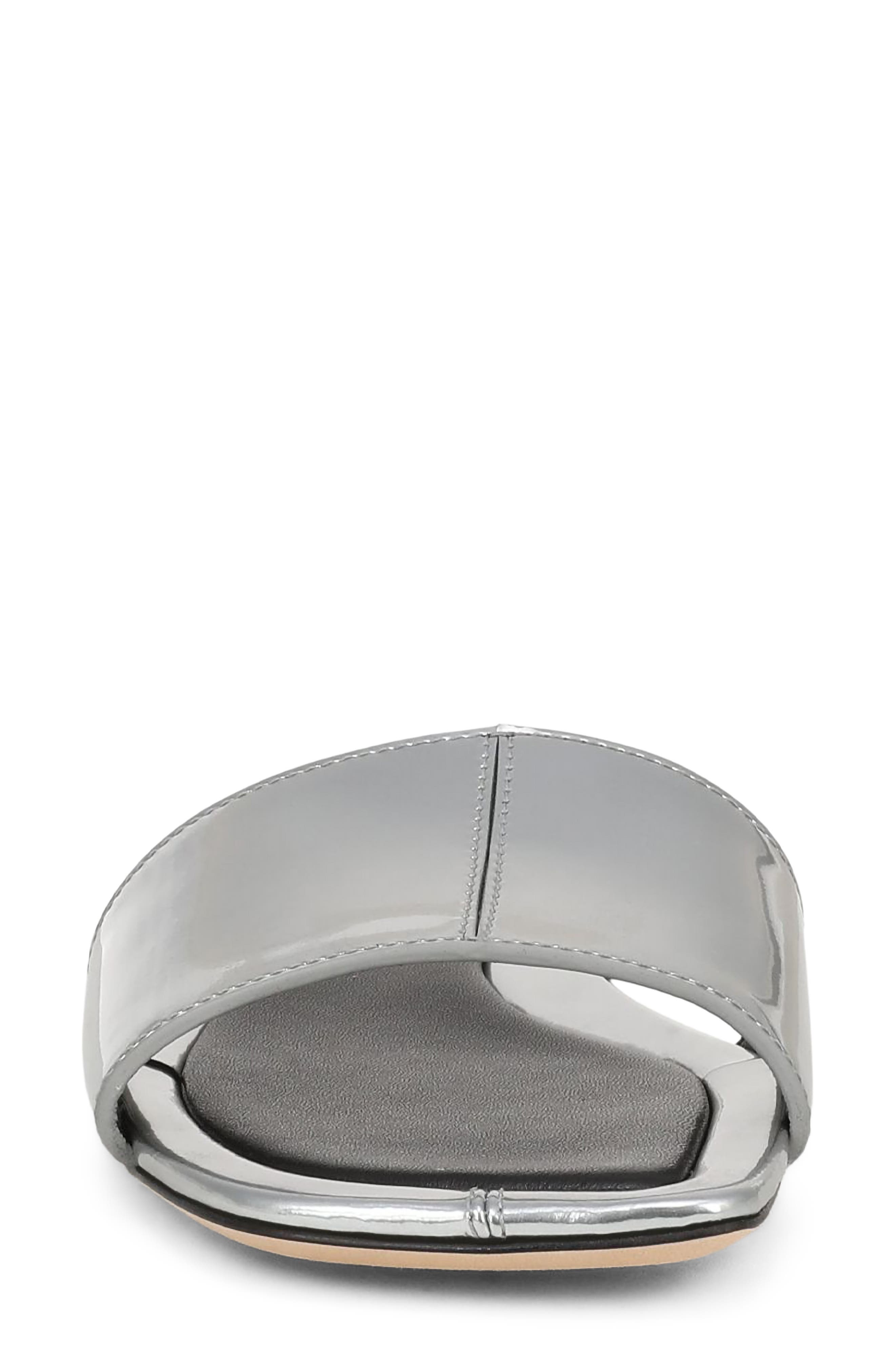 Valeria Slide Sandal, Alternate, color, SILVER