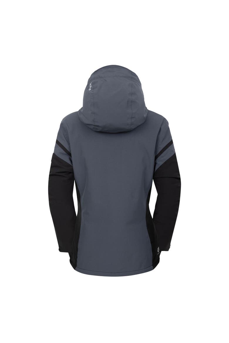 Flurry Ski Jacket, Alternate, color, Black and Ebony