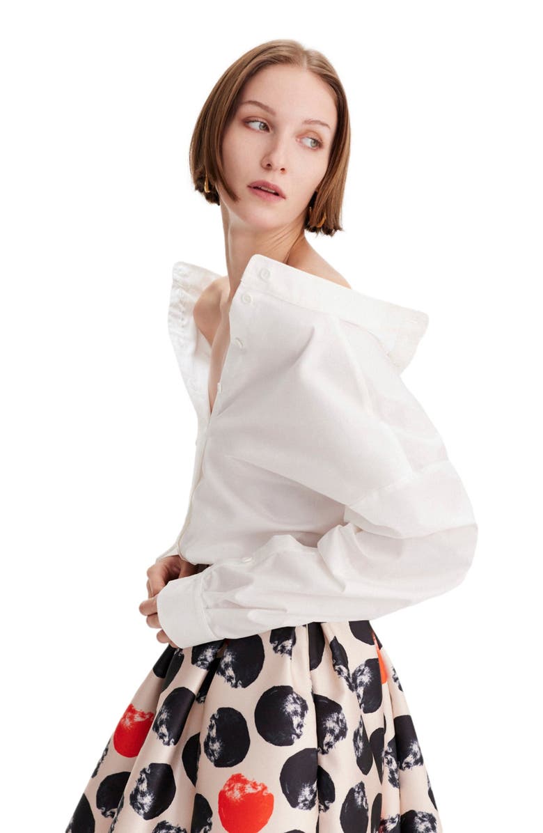 THEO The Label Echo Vice Versa Shirt, Alternate, color, 