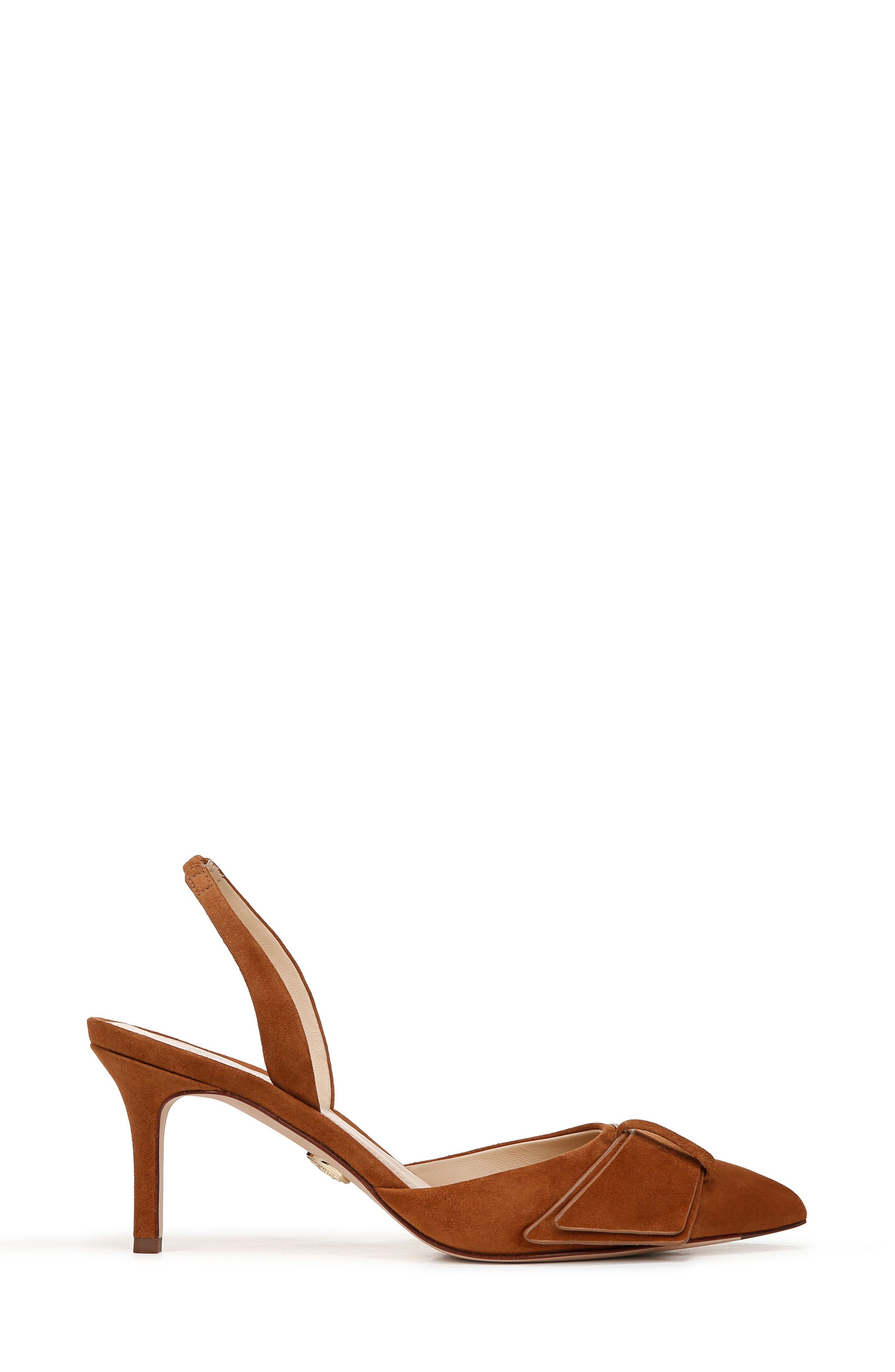 Veronica Beard Lisbeth Slingback Pump, Alternate, color, Caramel