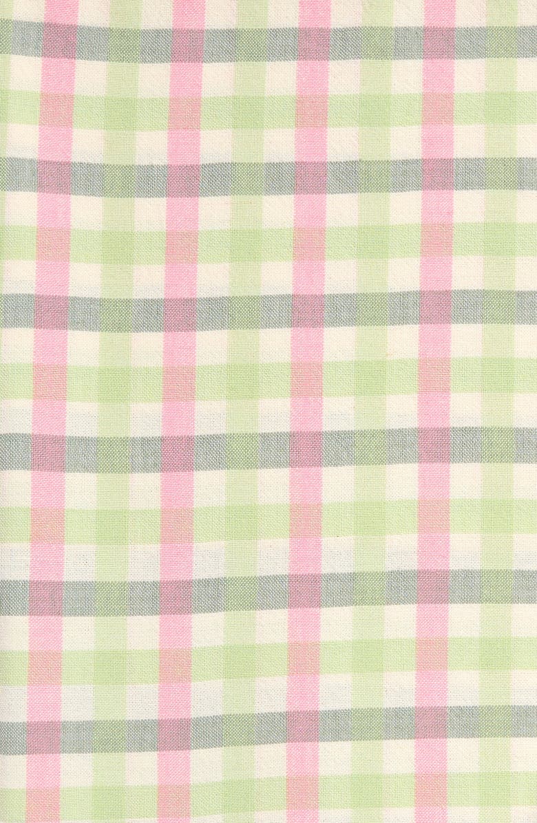 Heather Taylor Home Gingham Clover Tablecloth, Alternate, color, Clover