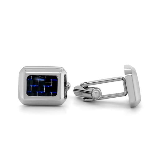 Anna Zuckerman Monarch Blue Sapphire Cufflinks In Metallic