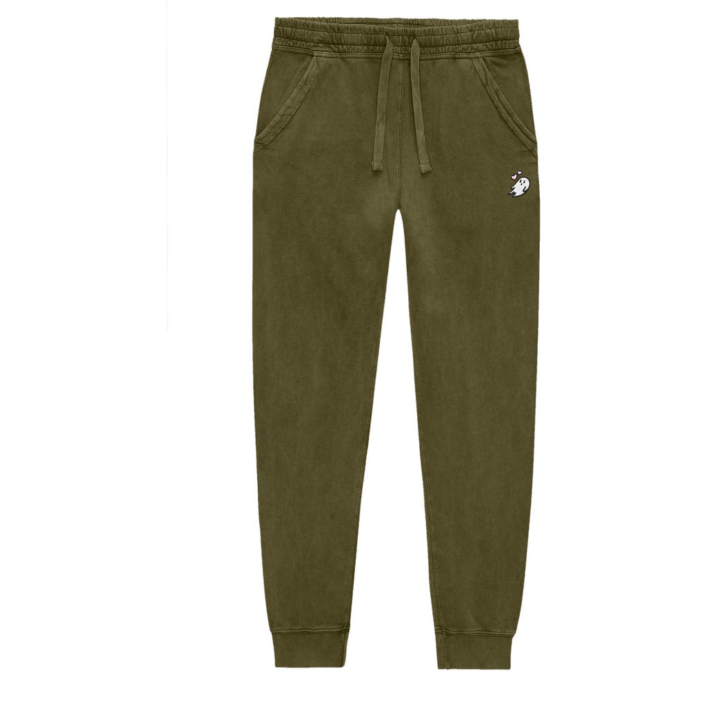 Dalix Womens Heartly Ghost Midweight Washed Jogger Pant