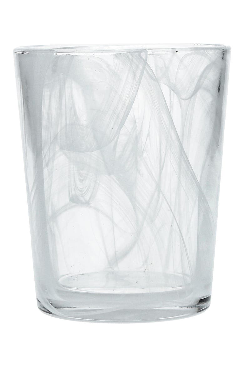Swirl Set of 6 Double Old Fashioned Glasses, Alternate, color, CLEAR